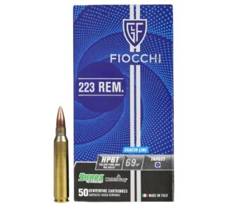 Náboj Fiocchi, .223 Rem, HPBT Sierra, 69grs