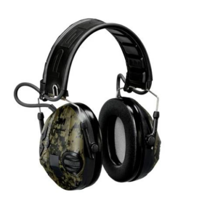 Sluchátka Peltor MT 16H310F Sport Tac, zelená kamufláž