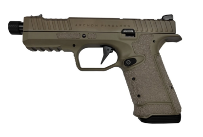 Samonabíjecí pistole ACHON FIREARMS typ B OSR RMS-C, FDE